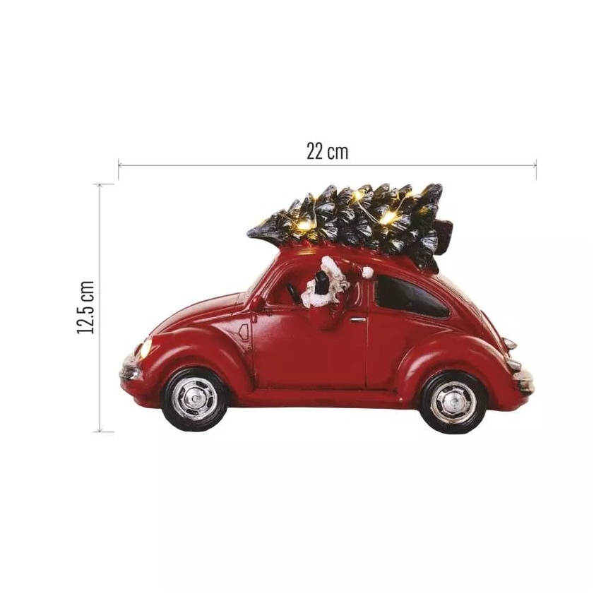 Décoration de Noël LED/3xAA car