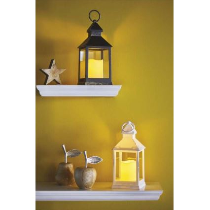 Décoration de Noël LED/3xAAA blanche