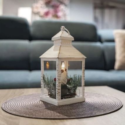Décoration de Noël LED/3xAAA lanterne