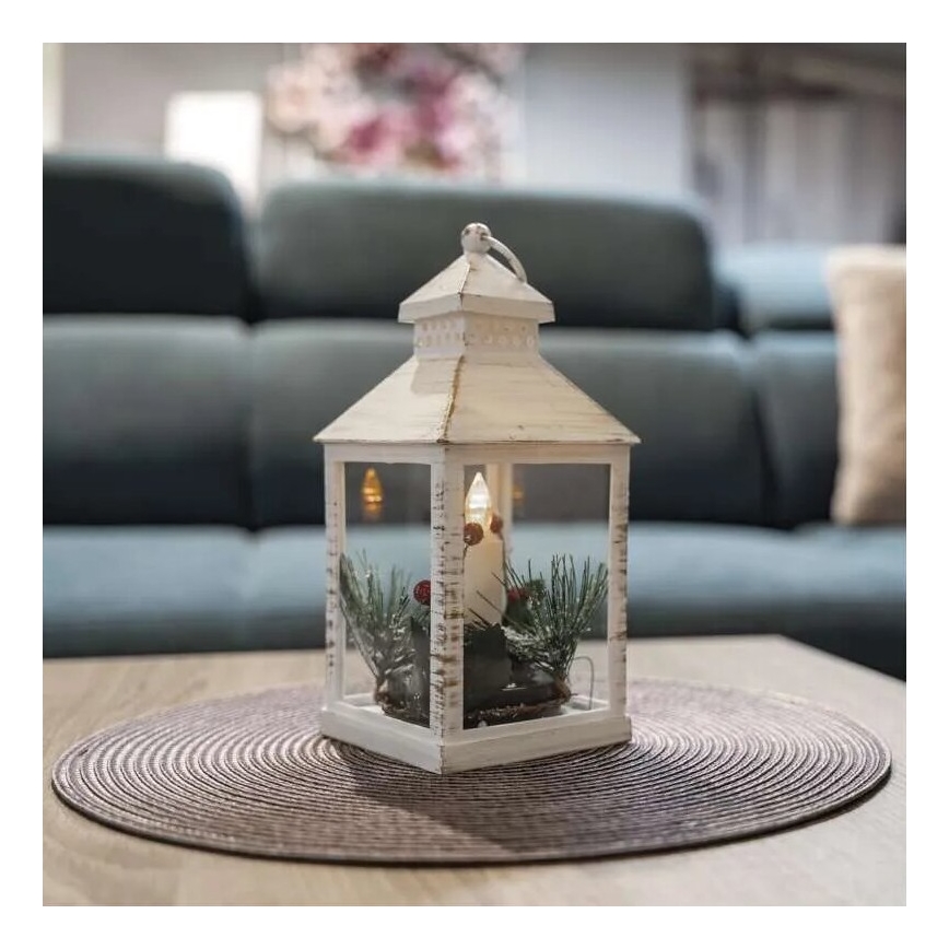 Décoration de Noël LED/3xAAA lanterne