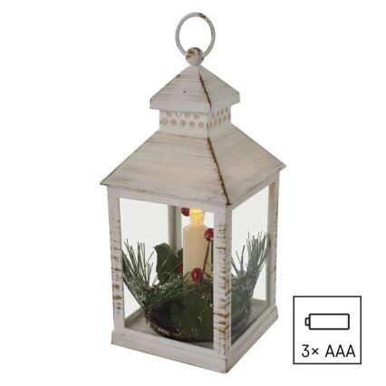 Décoration de Noël LED/3xAAA lanterne
