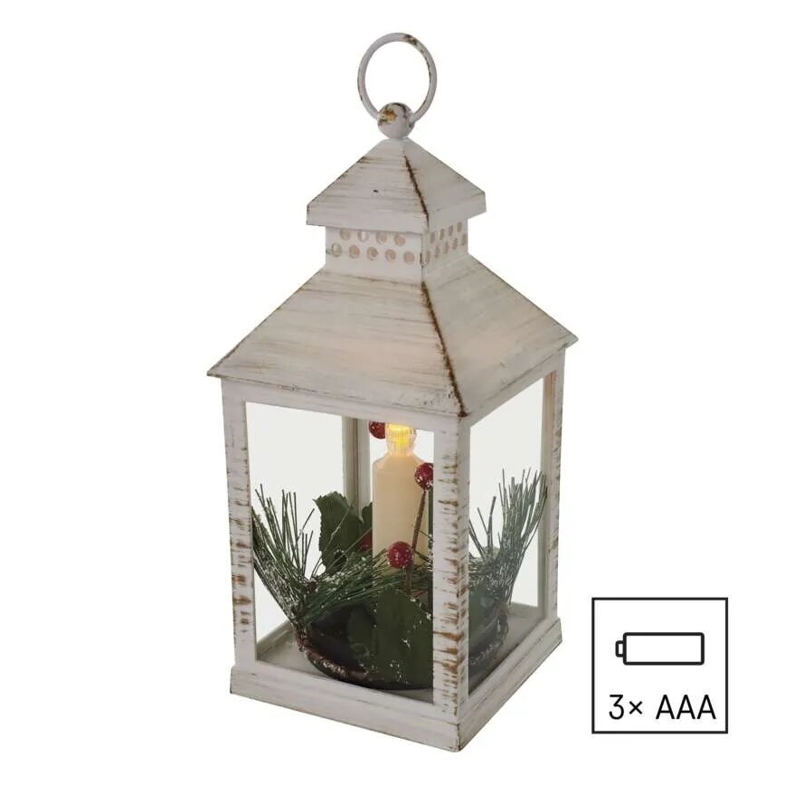 Décoration de Noël LED/3xAAA lanterne