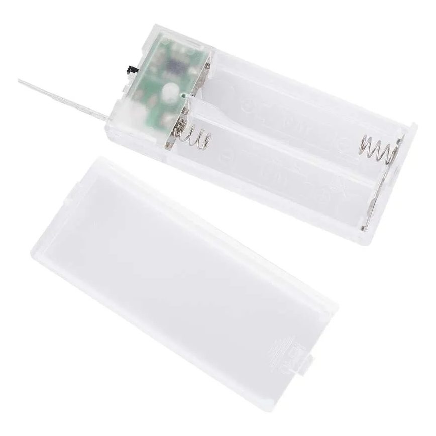 Décoration de Noël LED 40xLED/2xAA, blanc chaud, motif ville