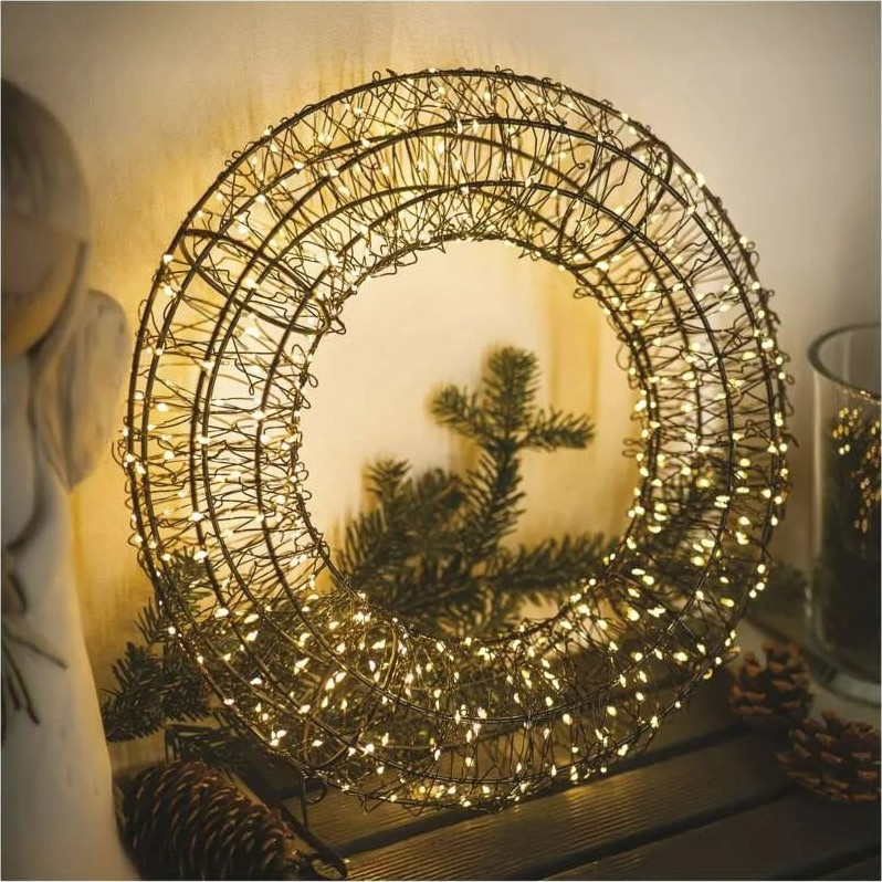 Décoration de Noël LED 480 LEDs, 230 V, Ø 38 cm