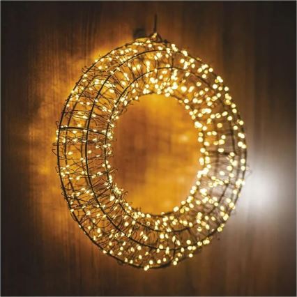 Décoration de Noël LED 480 LEDs, 230 V, Ø 38 cm