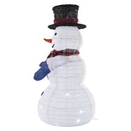 Décoration de Noël LED 60xLED 60 cm IP44 blanc froid