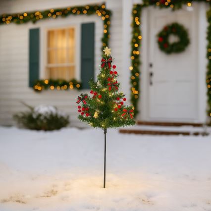 Décoration de Noël LED LED/1W/230V 75 cm IP44 verte