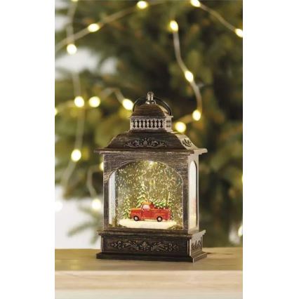 Décoration de Noël LED LED/3xAA lanterne