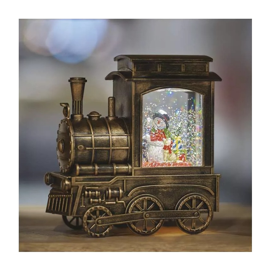 Décoration de Noël LED LED/3xAA train