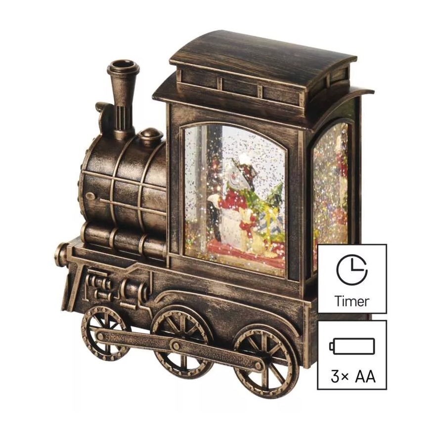 Décoration de Noël LED LED/3xAA train