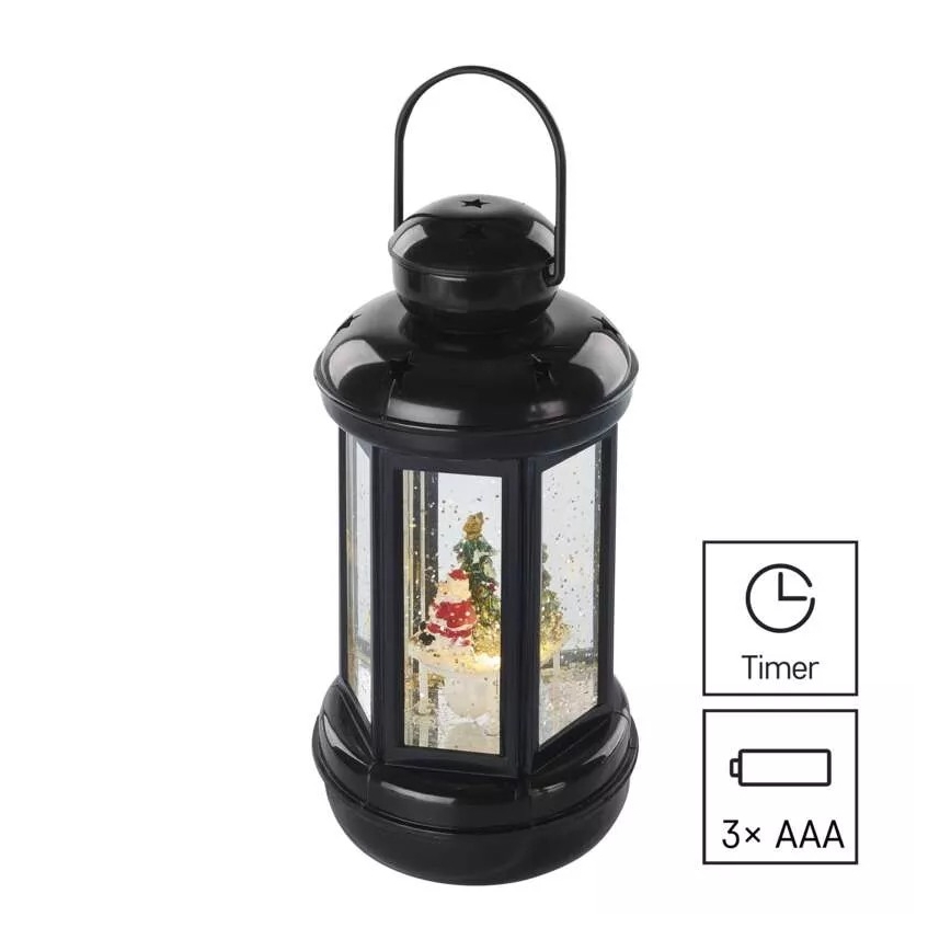 Décoration de Noël LED LED/3xAAA lanterne