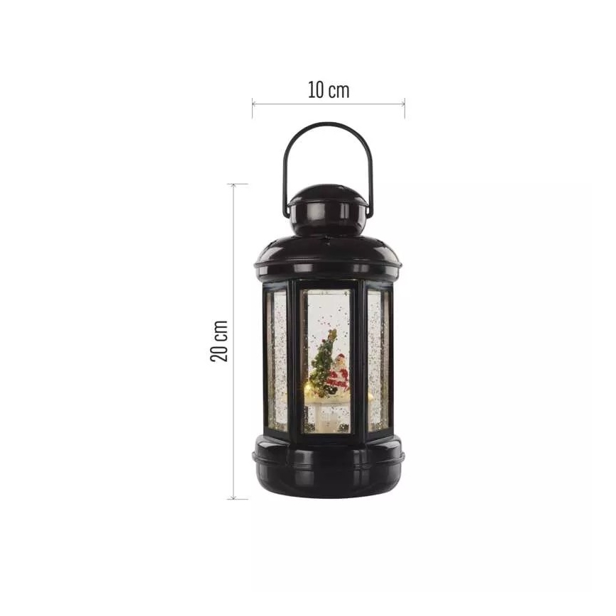 Décoration de Noël LED LED/3xAAA lanterne