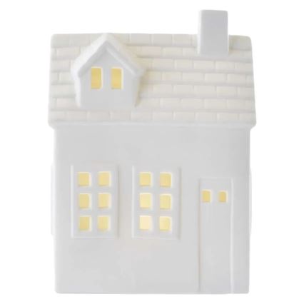 Décoration de Noël LED — Maisonnette (pile CR2032)