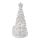 Décoration de Noël LED — sapin lumineux, blanc chaud, alimenté par 2xAA