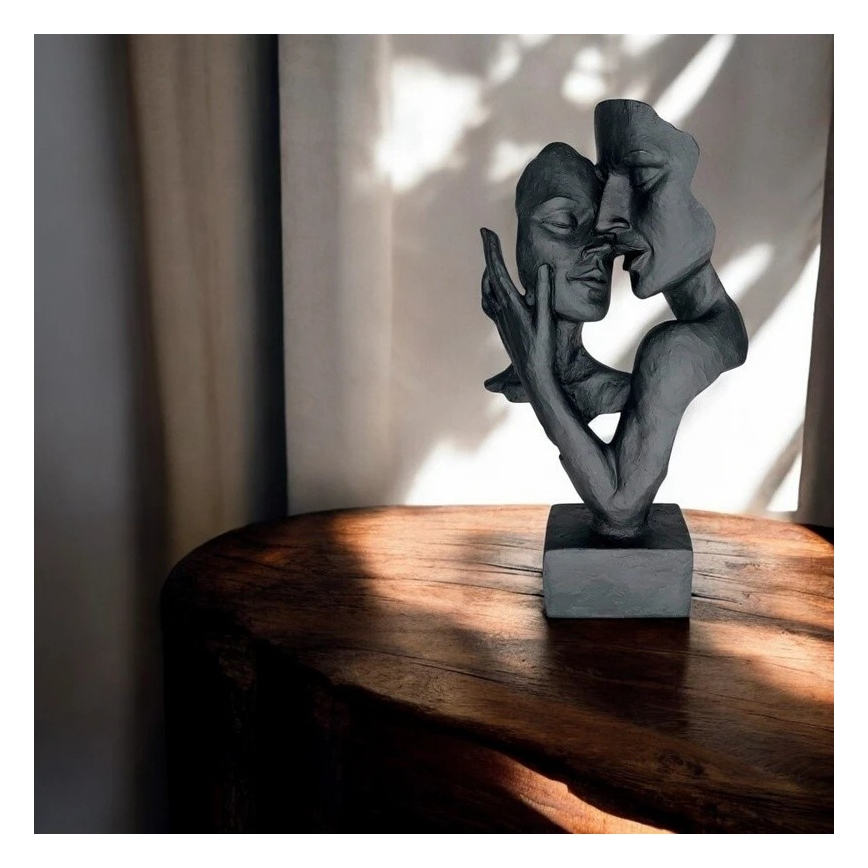 Décoration de table 29x9x17 cm résine/noir