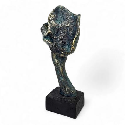 Décoration de table 35x22x13 cm en résine/patine