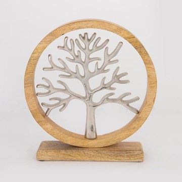 Décoration de table arbre 28x5x31 cm