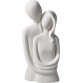 Décoration de table en céramique élégante 20 x 9,5 x 7,5 cm, gris