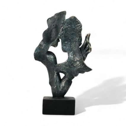 Décoration de table en résine/patin 31,5x9,5x19 cm