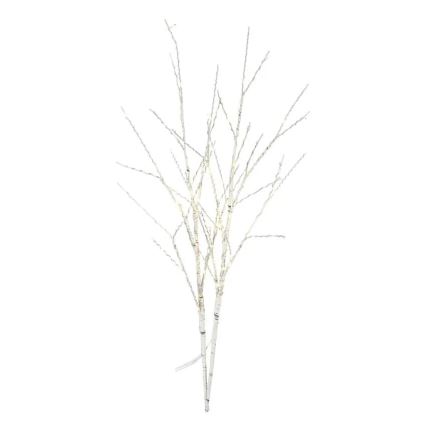 Décoration LED de Noël pour l'extérieur, 100 LED, 3x AA, blanc chaud, IP44