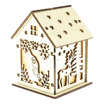 Décoration LED de Noël — 2x LR44 — blanc chaud