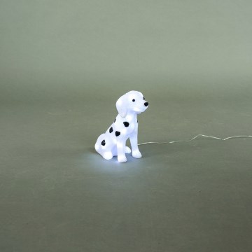 Décoration LED d'extérieur 30xLED/3,6W/230V IP44 blanc froid motif dalmatien