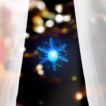 Décoration LED pour fenêtre/2xCR2032