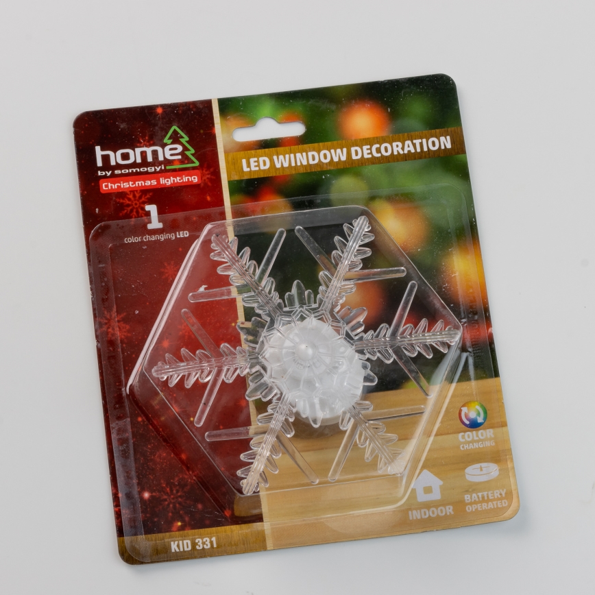 Décoration LED pour fenêtre/2xCR2032