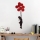 Décoration murale 100x34 cm fille métal/mousse