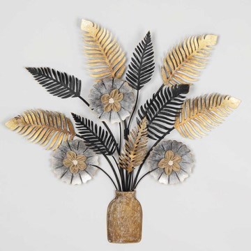 Décoration murale fleur 71,5x73 cm