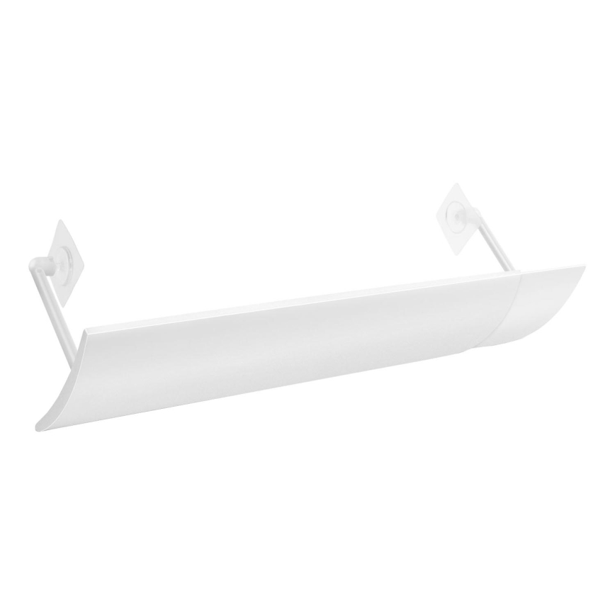 Déflecteur d'air universel pour climatiseurs 57-105 cm blanc