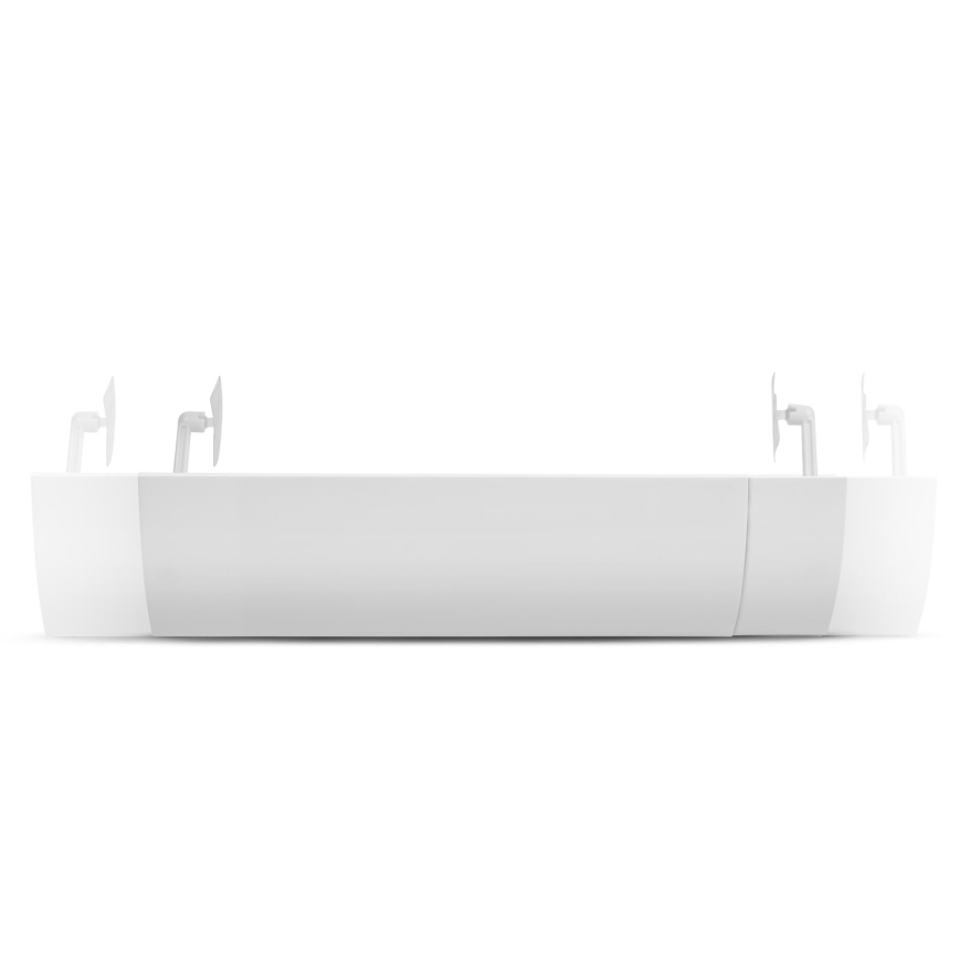 Déflecteur d'air universel pour climatiseurs 57-105 cm blanc