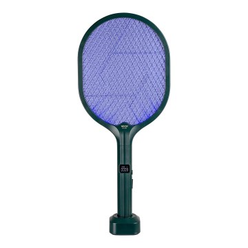 Désinsectiseur électrique 2en1 avec écran LCD 1200 mAh/5V vert