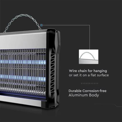 Désinsectiseur électrique 2x15W/230V 100m2