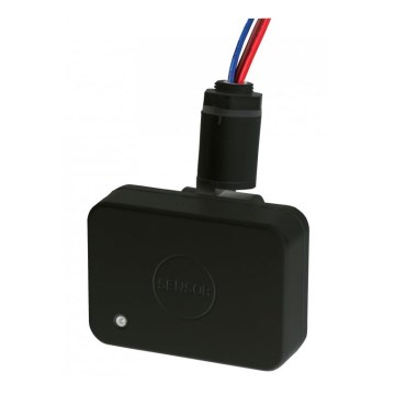 Détecteur de mouvement 230V IP65 noir