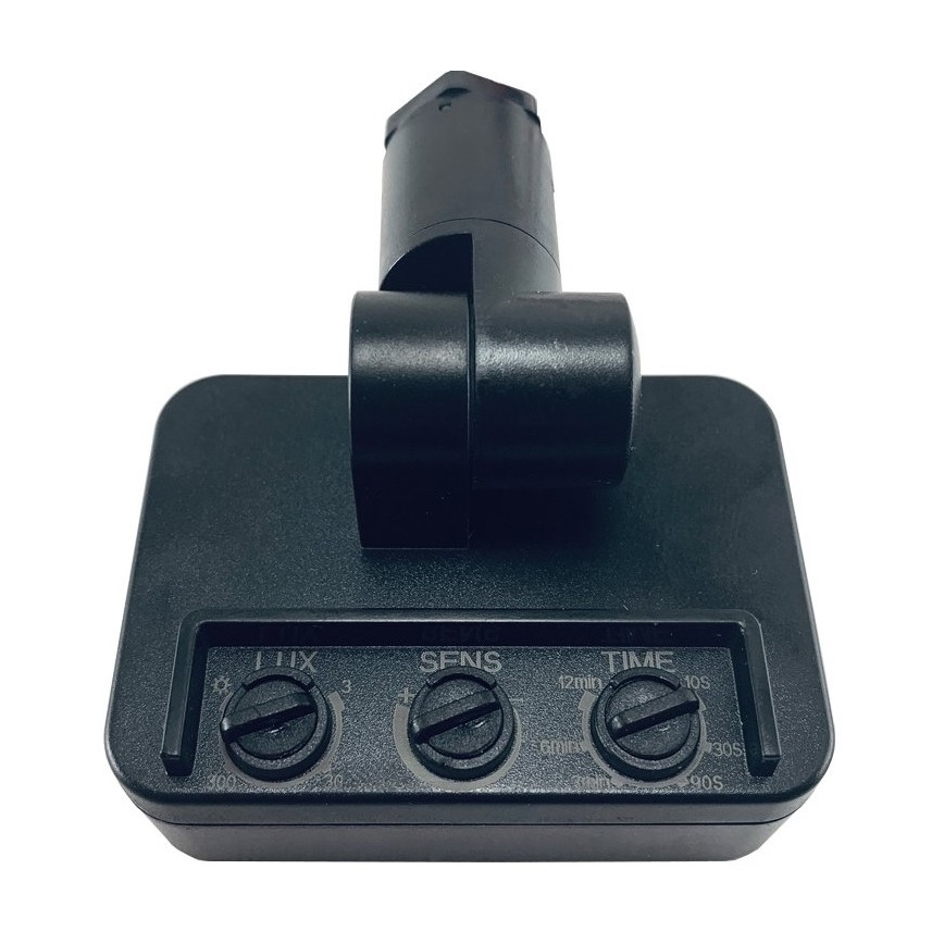 Détecteur de mouvement 230V IP65 noir