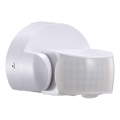 Détecteur de mouvement extérieur infrarouge 180/360° 600W/230V IP65 blanc