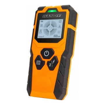 Détecteur multifonction numérique 9V (1x6LR61) IP54 orange