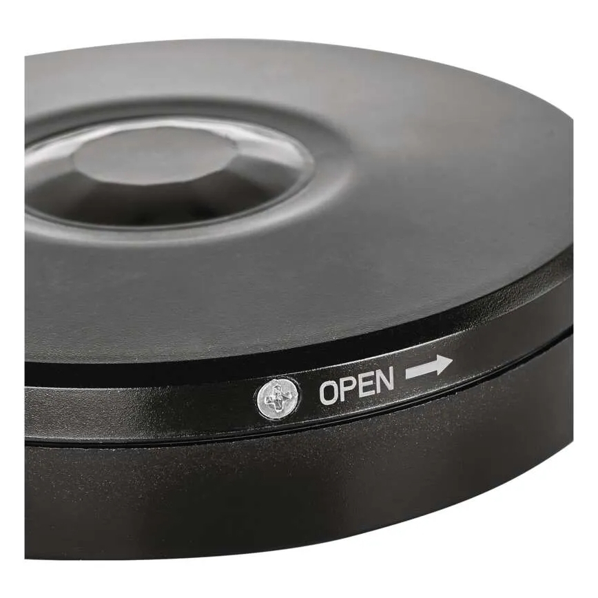 Détecteur PIR extérieur de mouvement et crépusculaire 2000W/230V IP65 noir