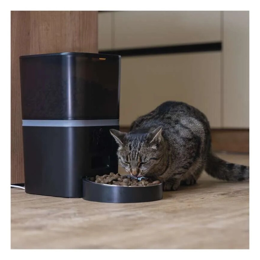 Distributeur automatique de nourriture avec micro et caméra 6l/5V/4xAA Wi-Fi