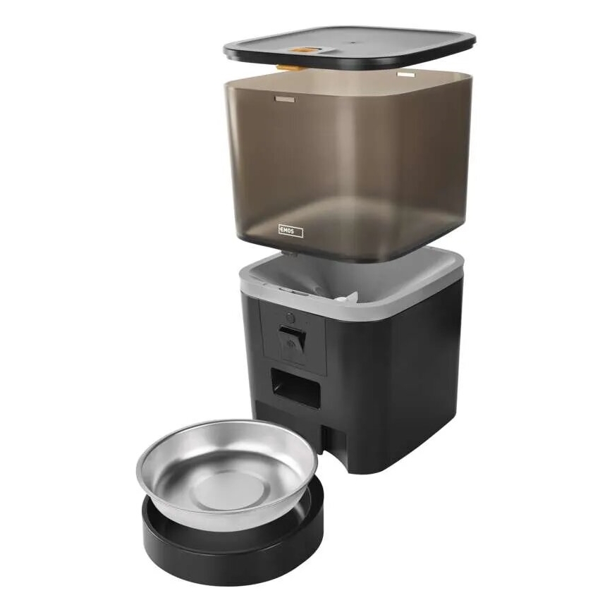 Distributeur automatique de nourriture avec micro et caméra 6l/5V/4xAA Wi-Fi