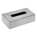 Distributeur de mouchoirs en papier inox/chrome mat