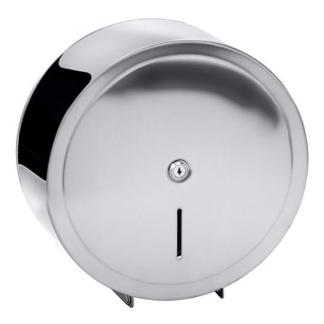 Distributeur de papier 31 x 32,5 cm inox/argenté