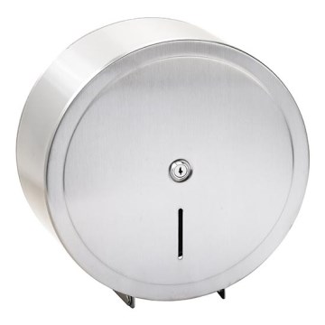 Distributeur de papier 31x32,5 cm inox/argenté
