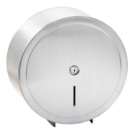 Distributeur de papier 31x32,5 cm inox/argenté
