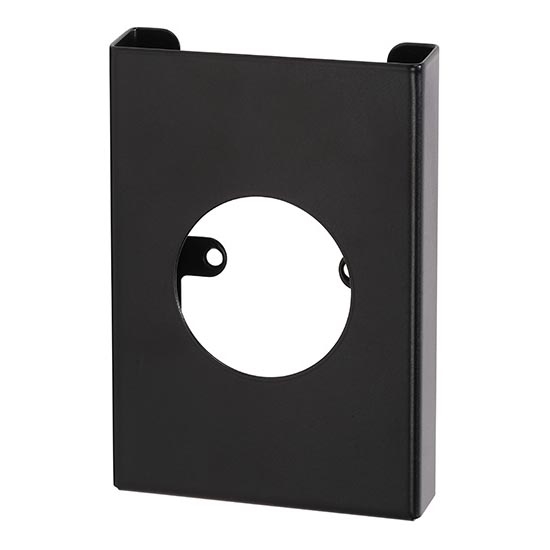Distributeur de sachets 9,2x13,1 cm inox/noir