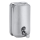 Distributeur de savon 10x15 cm en acier inoxydable/argenté