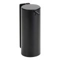 Distributeur de savon 6,6x16,5 cm inox/noir