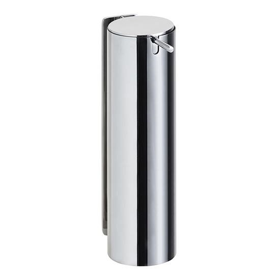Distributeur de savon 6,6x23,5 cm inox/argenté