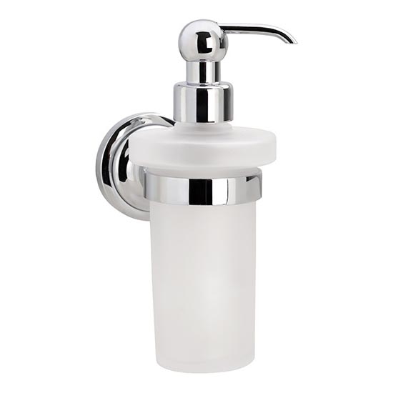 Distributeur de savon 8x19 cm argenté